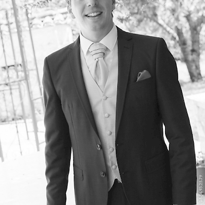 Reportage mariage, portrait du marié