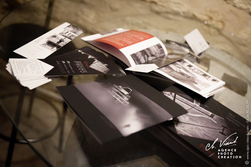 Création et mise en page d'un catalogue de présentation pour le photographe auteur Ange Perez et son exposotion humaniste
