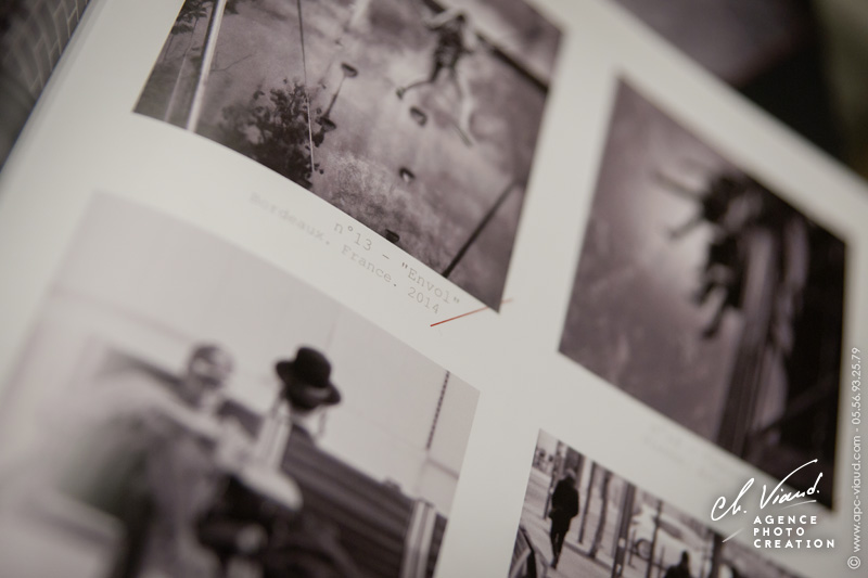 Création et mise en page d'un catalogue de présentation pour le photographe auteur Ange Perez et son exposotion humaniste