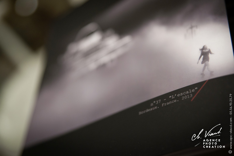 Création et mise en page d'un catalogue de présentation pour un auteur photographe et son exposotion humaniste