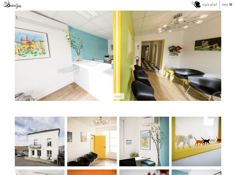 Page qui montre les visites virtuelles
