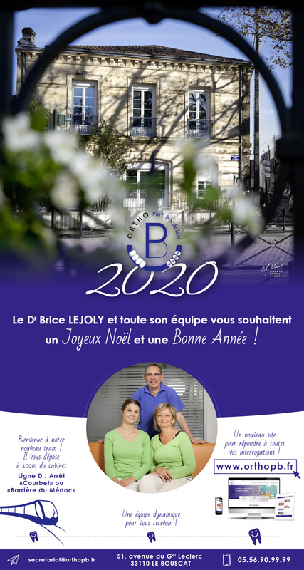 Création d'une lettre info numérique pour souhaiter les vœux 2020 par mail