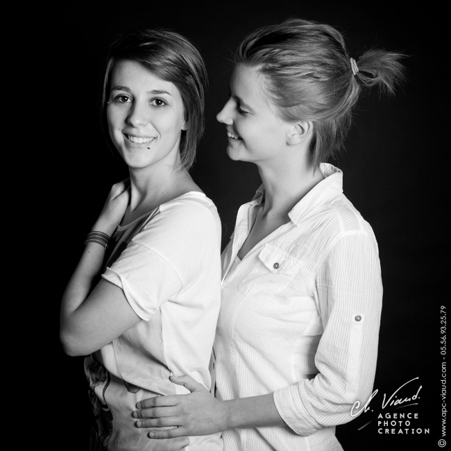 Shooting photo de couple en studio professionnel