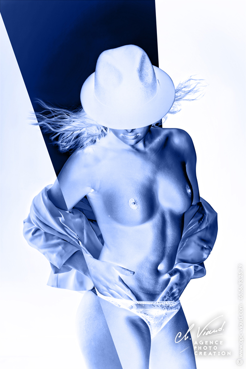 Séance photo de charme artistique pour femme