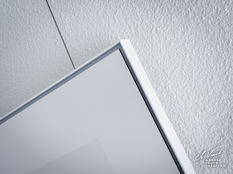 caisse américaine blanche fine